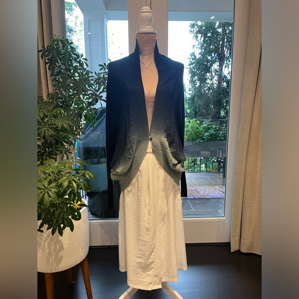 Emu Merino wool ombré shrug style sweater XS